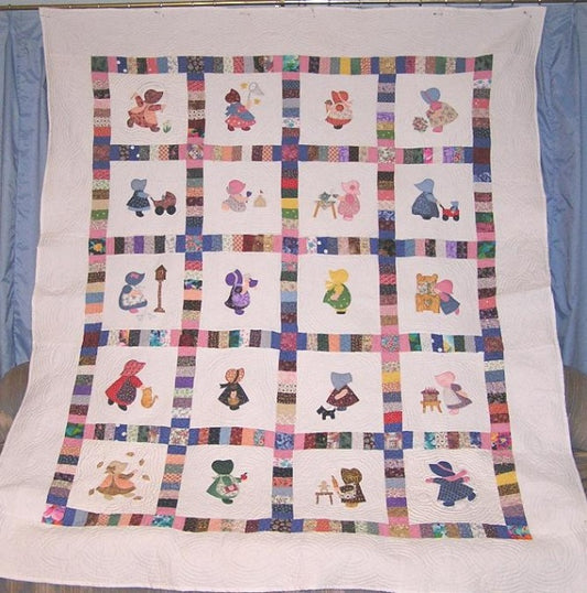 Ultimate Sunbonnet Sue Challenge Quilt