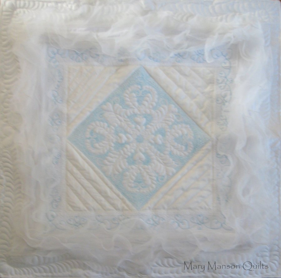 Wedding Dress Quilt for Brittany