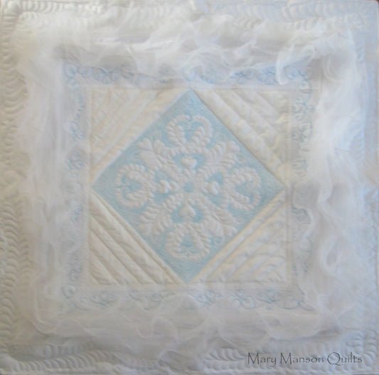 Wedding Dress Quilt for Brittany