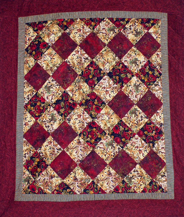Christmas quilt for Mom