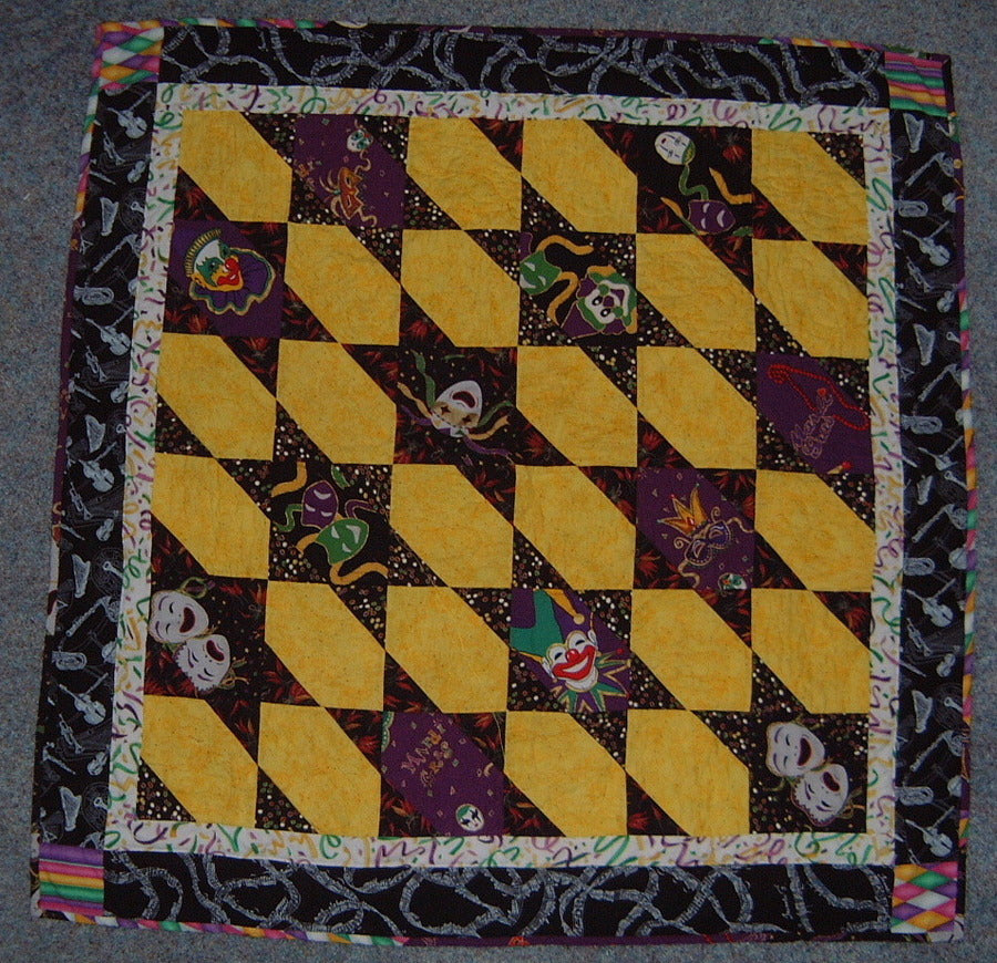 New Orleans Faces Quilt