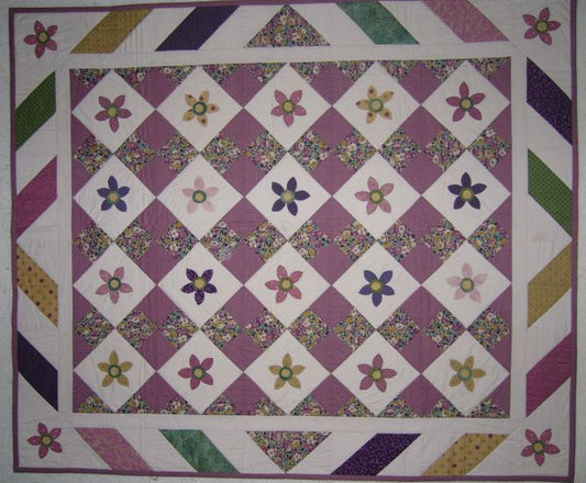 Floral Four Patch