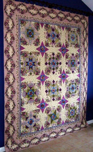 "Anniversary Rose Quilt"