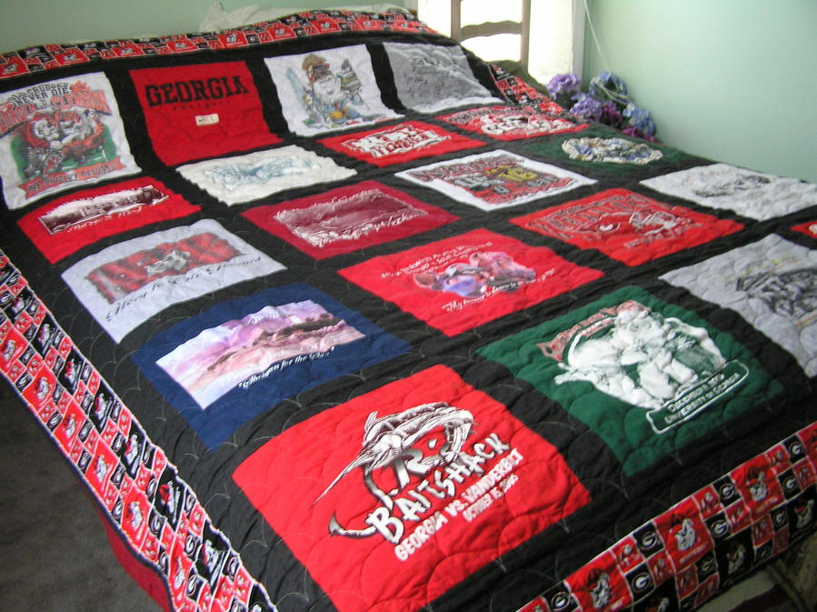 UGA Graduation Quilt
