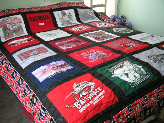 UGA Graduation Quilt
