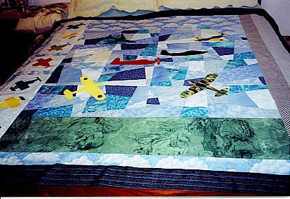 "Joey's Airplane Quilt"