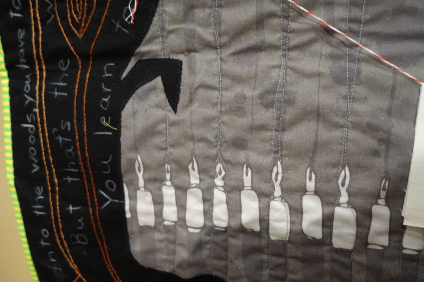 Into the Woods Challenge Quilt
