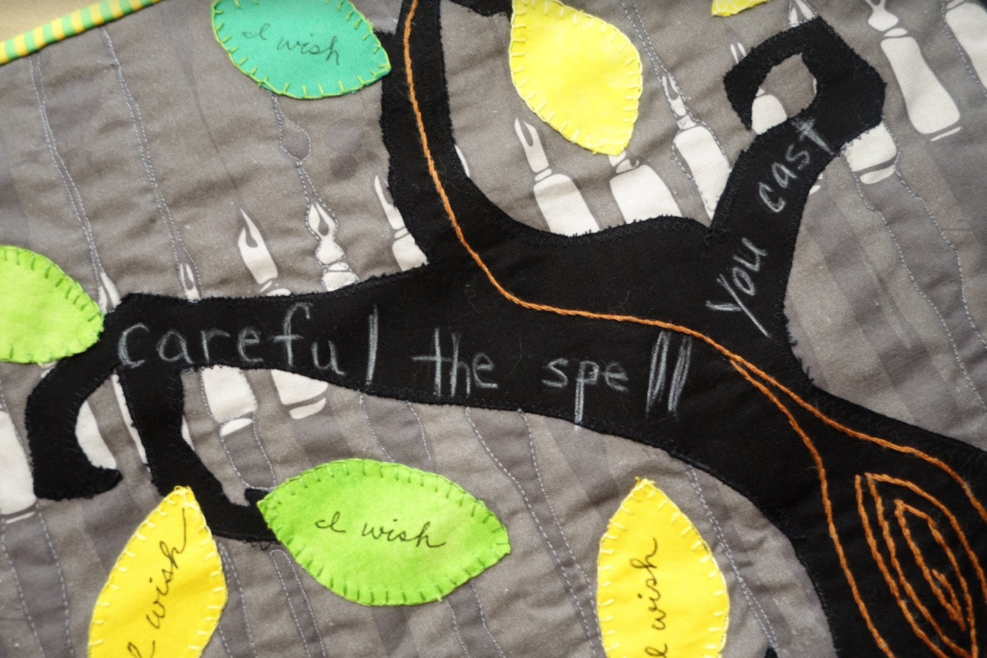 Into the Woods Challenge Quilt