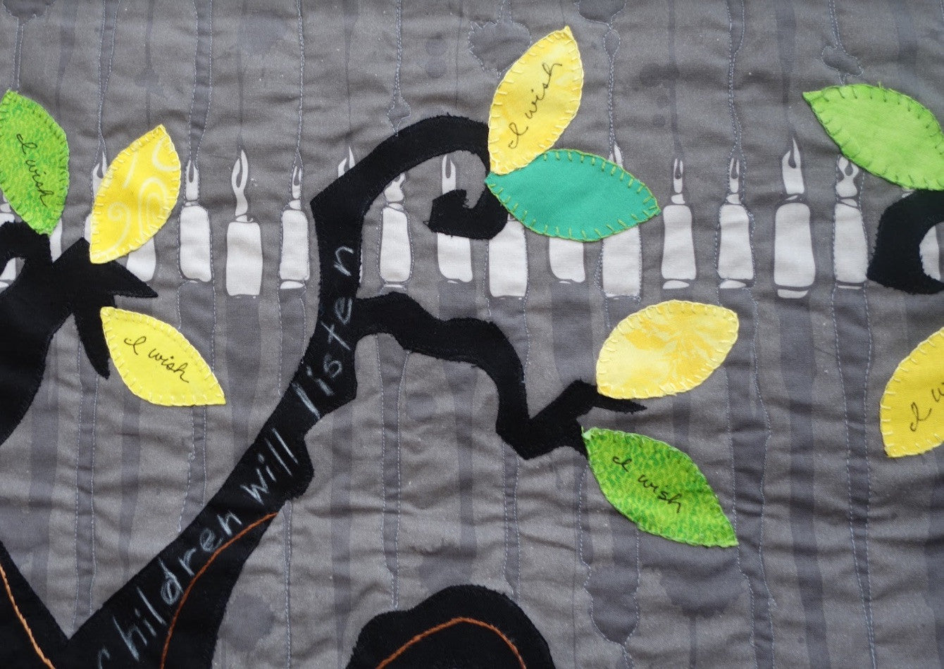 Into the Woods Challenge Quilt