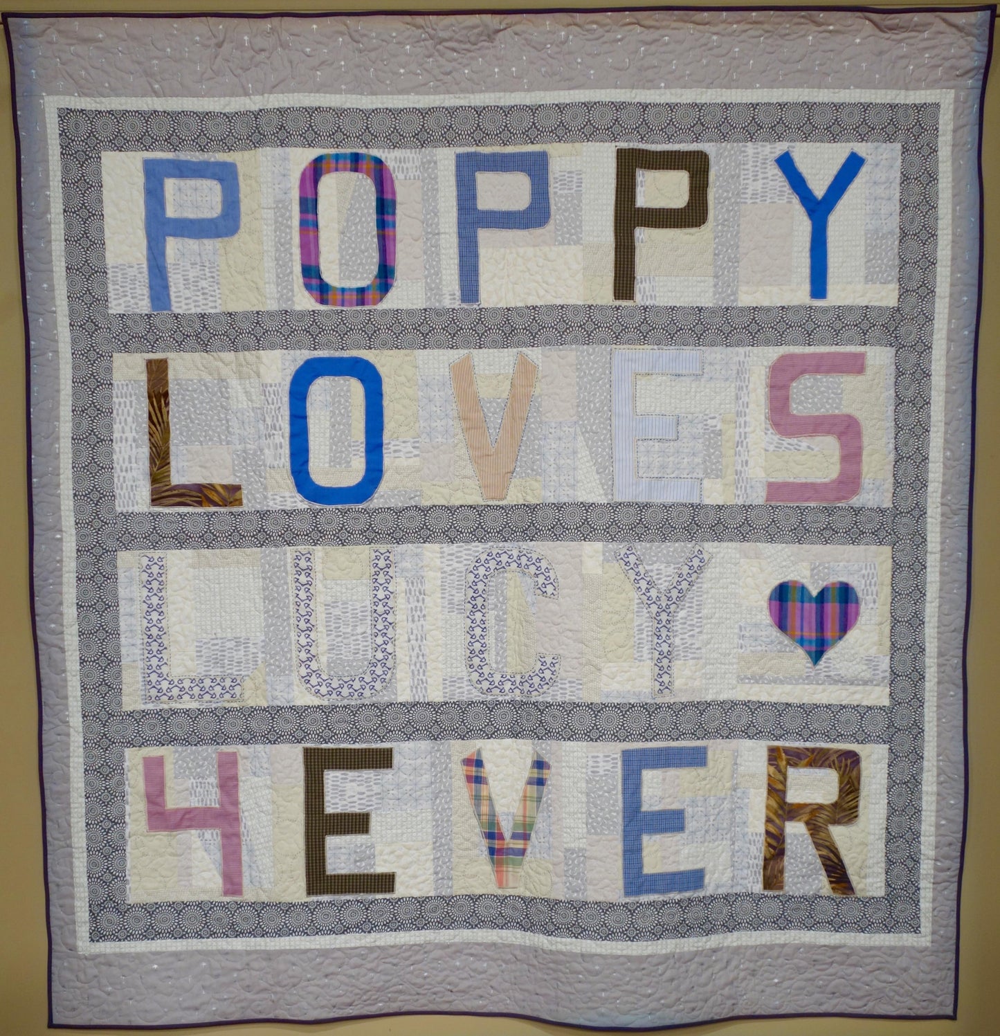Lucy's Poppy Quilt