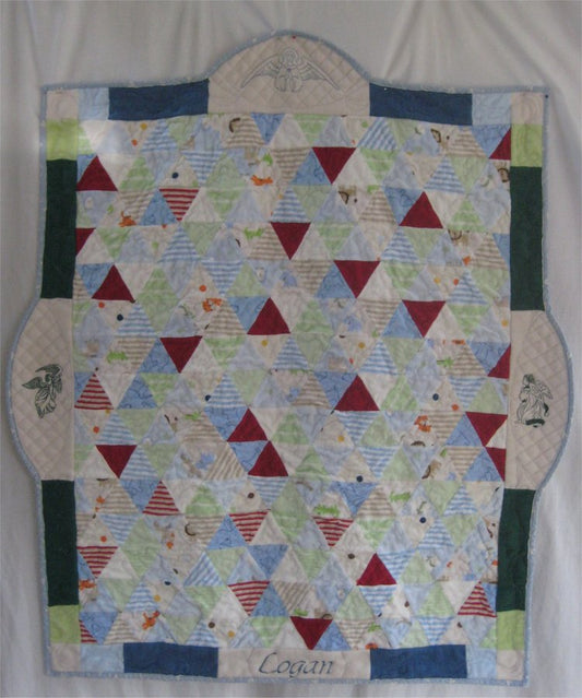 Memory Quilt for baby Logan Lee
