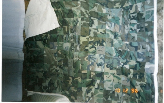 Jesse's Army Service Memory Quilt