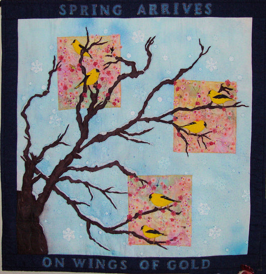 Spring Arrives on Wings of Gold