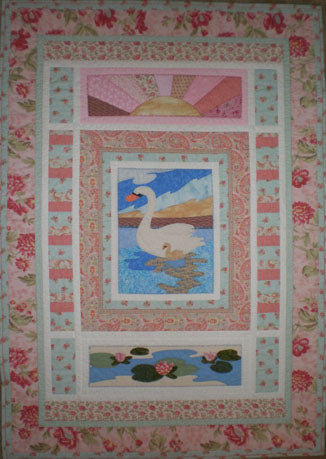 Swan quilt for Mrs. Slosser