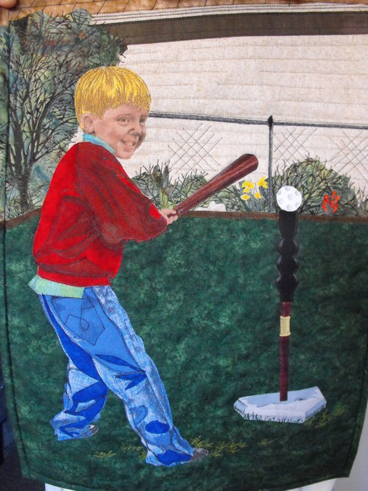 Jake tees it off.