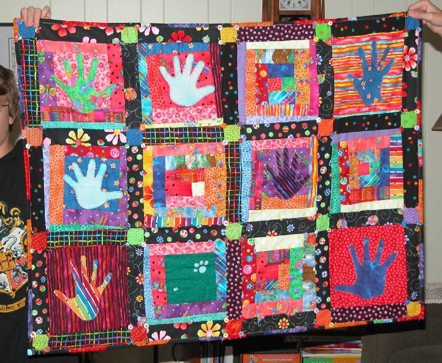 Handprint Quilt
