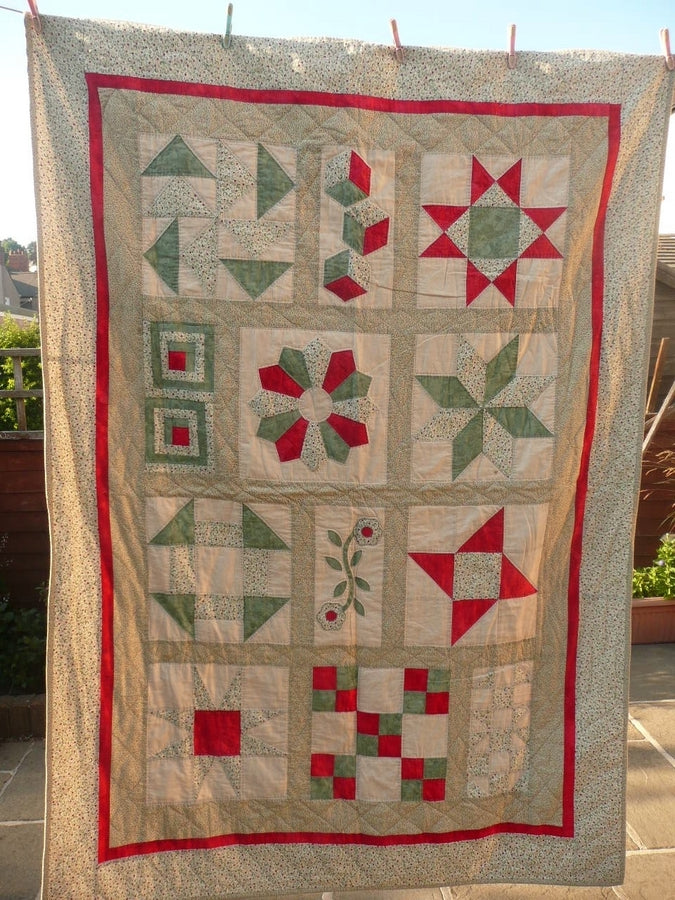 My first Handmade Quilt