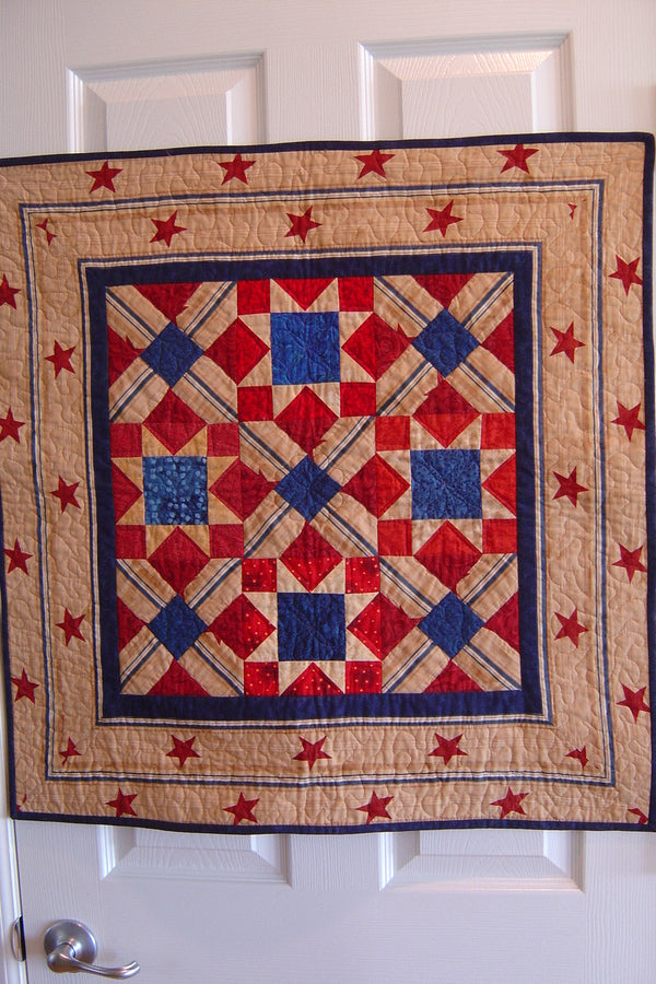 Red and Blue Stars