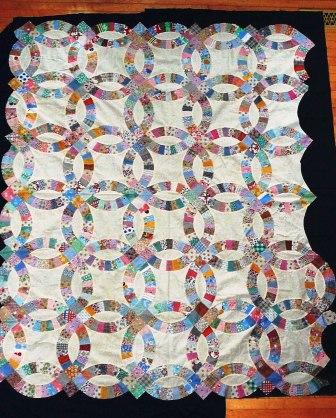 Great-Grandma Van Heukelom's unfinished quilt