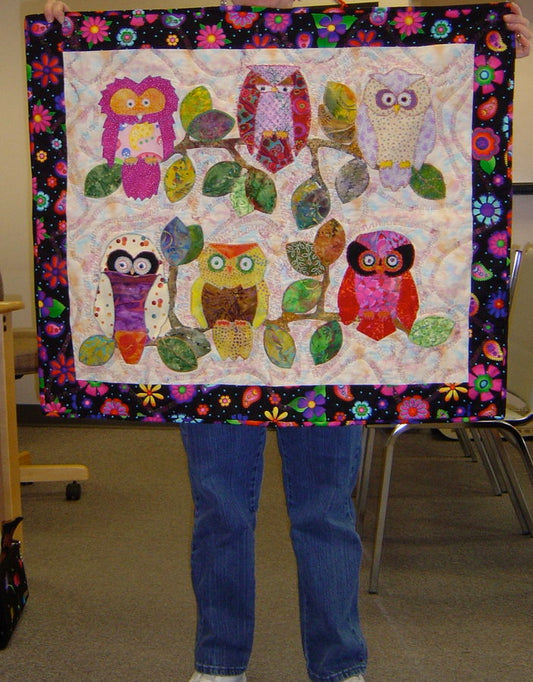 Ashtyn's OWL Wallhanging