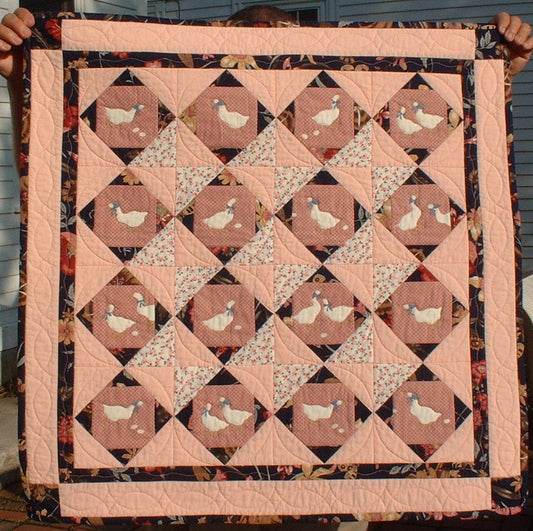 Goose Baby Quilt