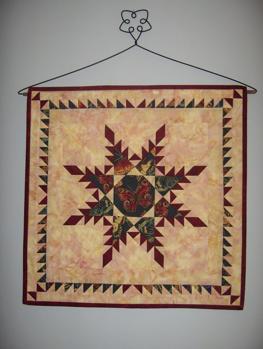 Feathered Star Challenge Quilt