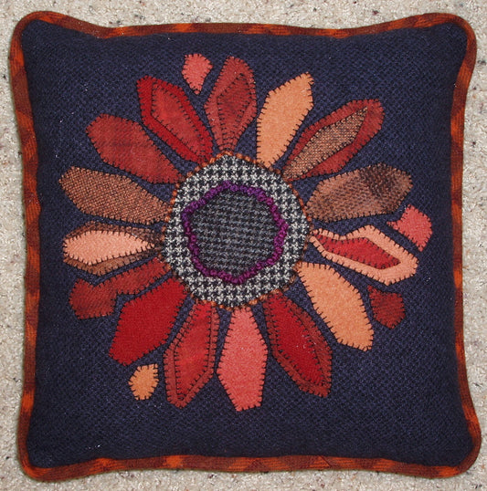 Sunflower Wool Pillow
