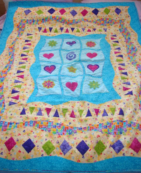 Heather's 3rd Birthday Quilt