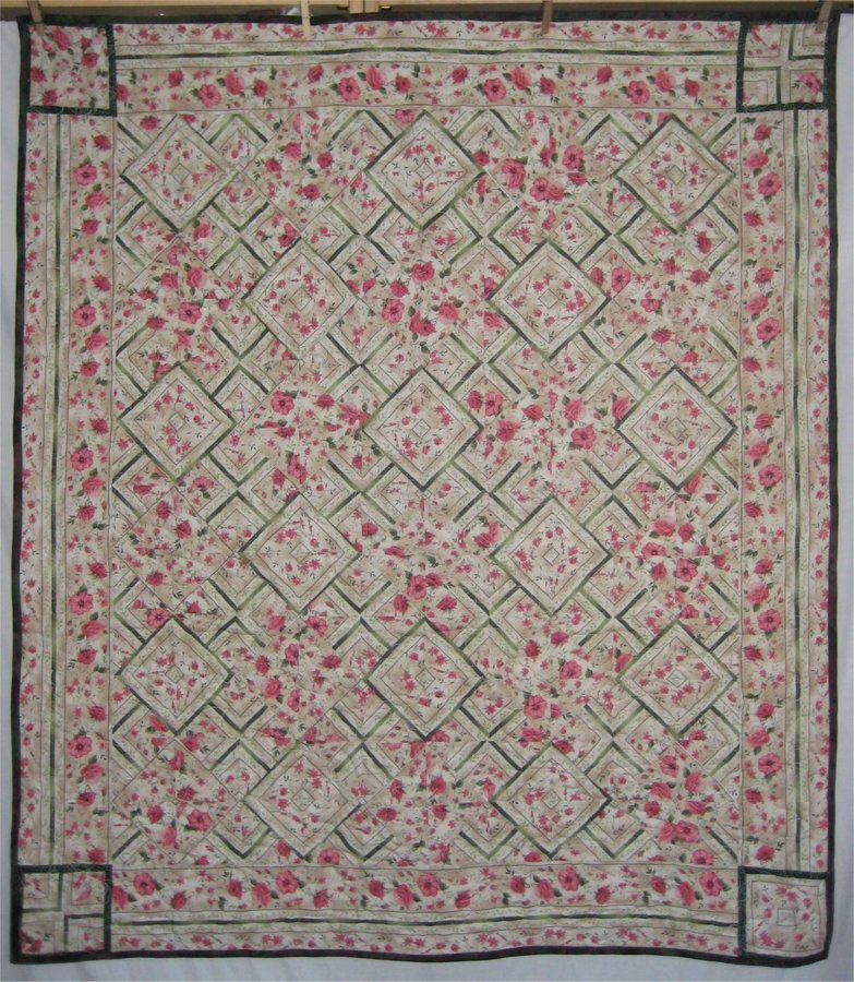 Wonderful 1-fabric quilt