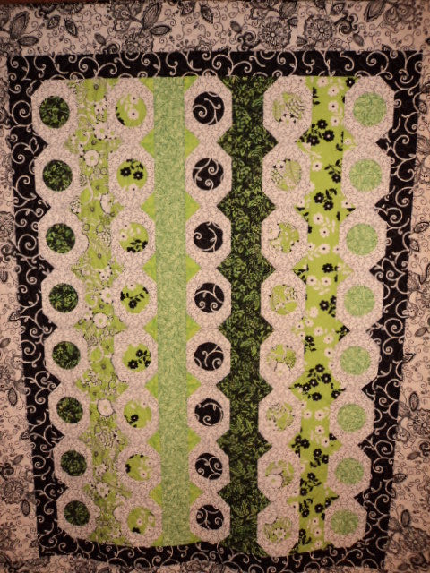Black & White & Lime All Over