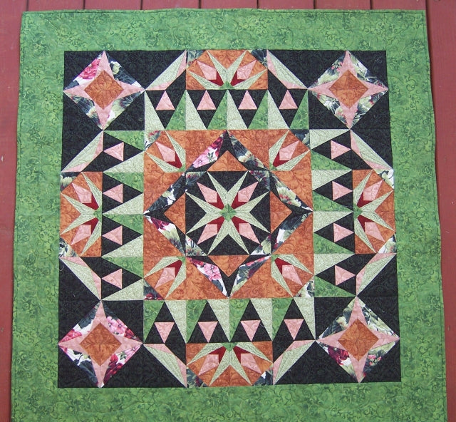 Anniversary Mystery Quilt designed by Carol Doak