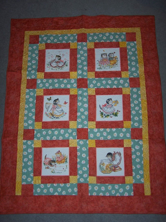 Cute Kitty Quilt