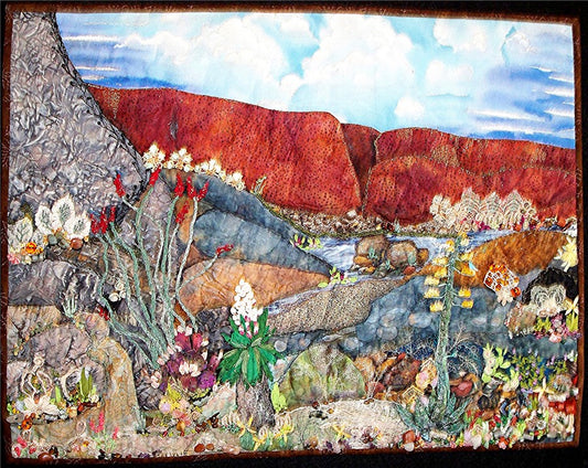 The Chisos Mts. Big Bend National Park, at sunset