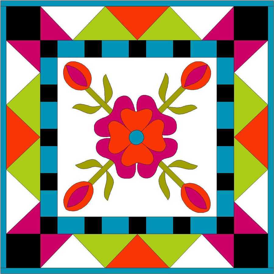 Accuquilt Barn Quilt contest winner