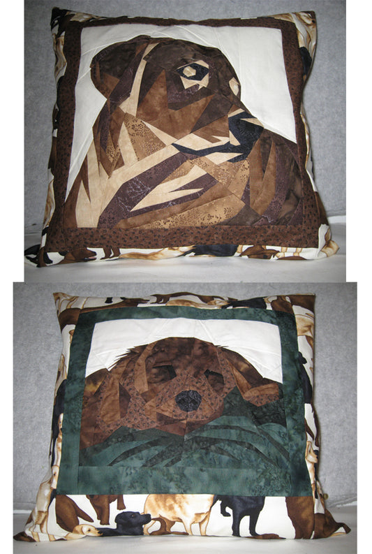 Chocolate Lab Pillows