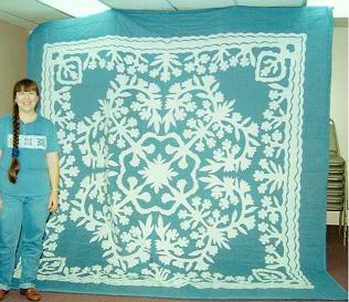 Jenny's Plumerian Quilt