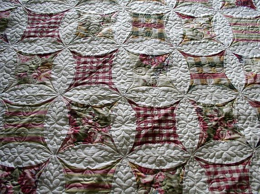 Charissa's Orange Peel Quilt