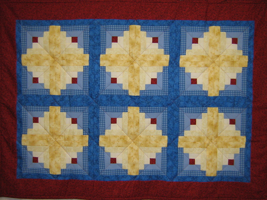 Log cabin Miniquilt