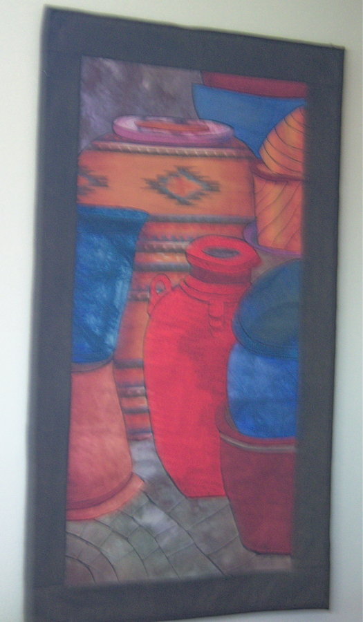 Stacked Pots – The Quilt Show Gallery