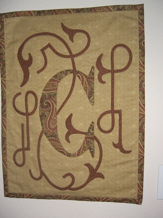 Celtic "C" Wall Hanging