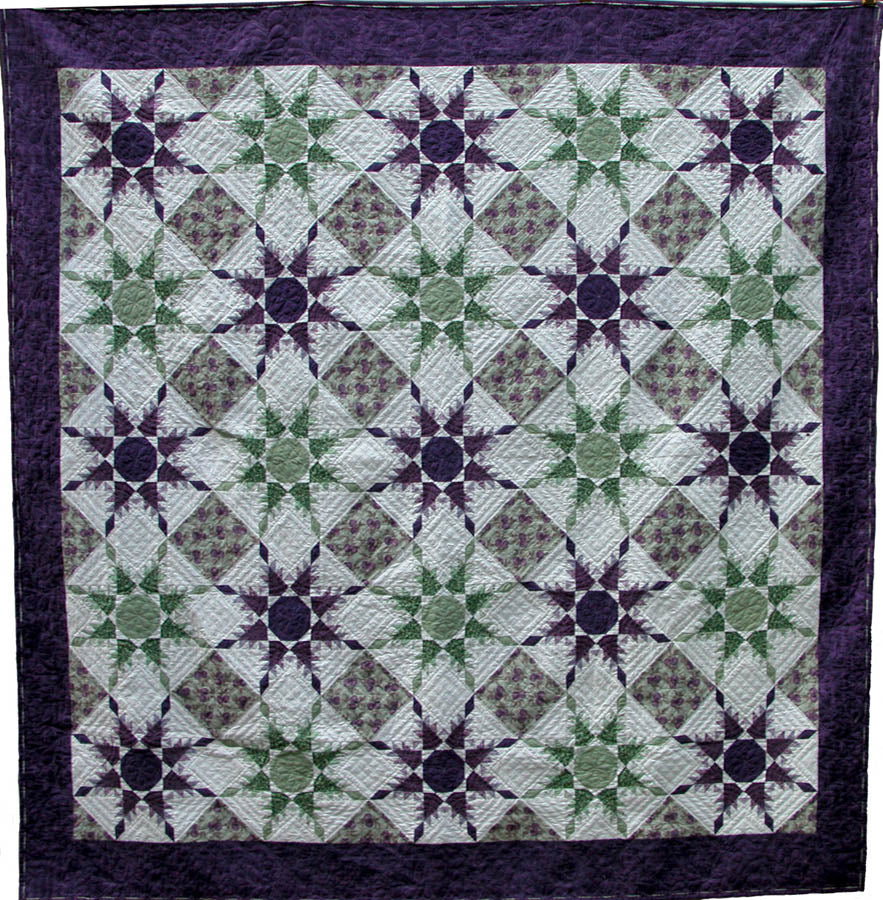 Love Those Purples and Greens!