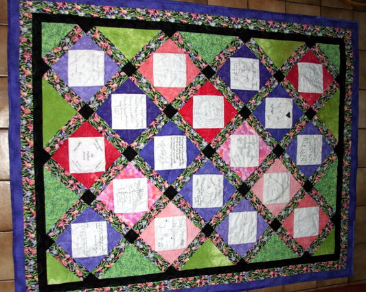 Nana's 95th Birthday Quilt