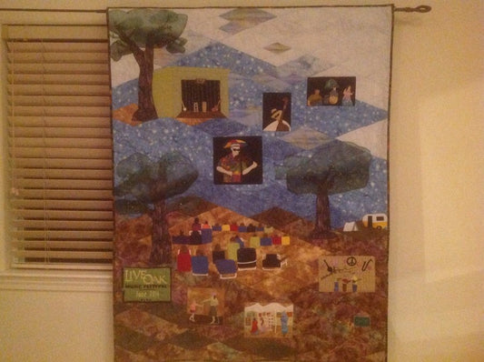 Live Oak Music Festival 2014 quilt