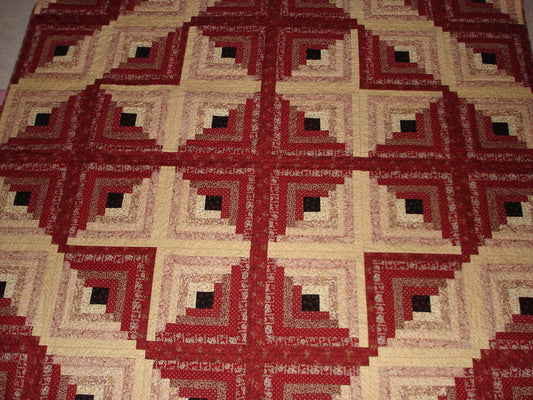 Star Log Cabin
