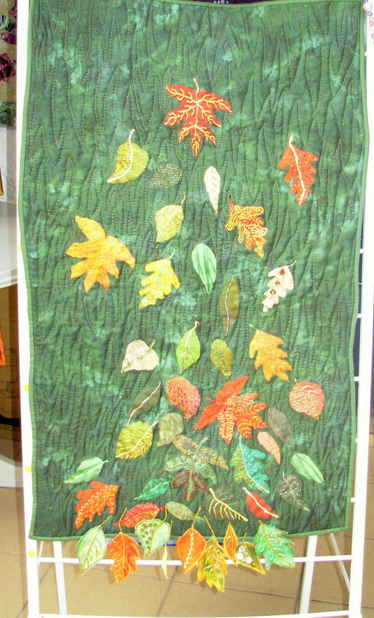 Autumn leaves are falling