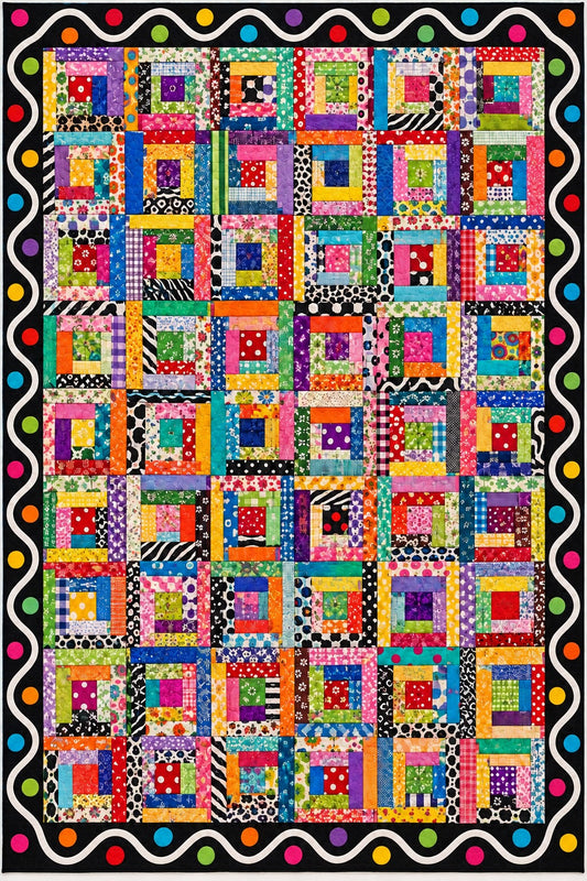 Broken Rules Scrap Quilt