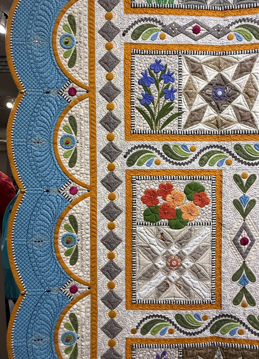 Blooming Blocks & One From the Flock