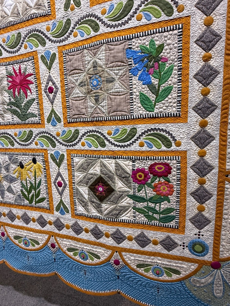 Blooming Blocks & One From the Flock