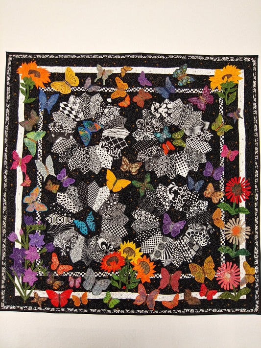 butterflies,dresdens,flowers oohh my