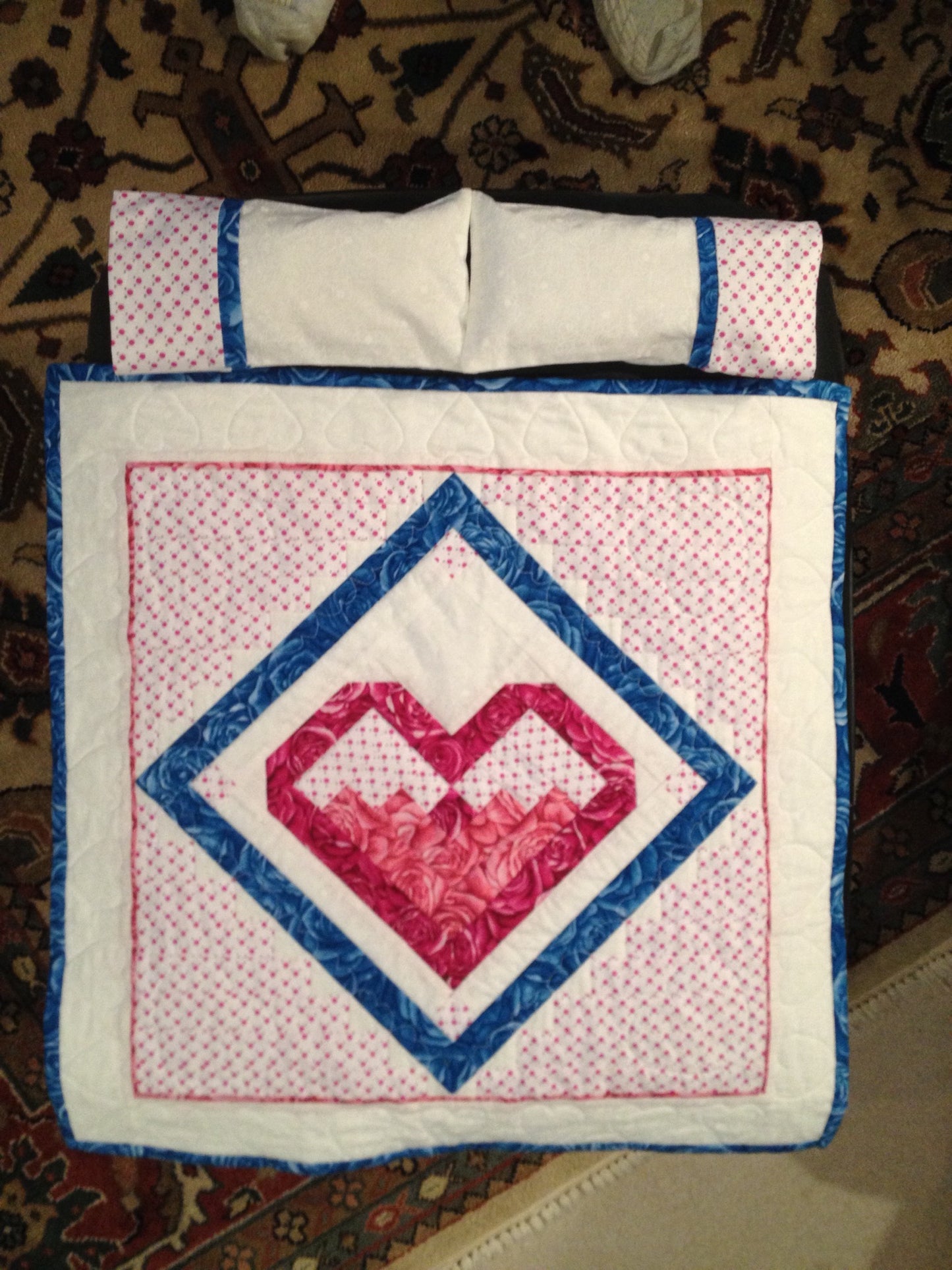 Cora's Doll Quilt & Pillows